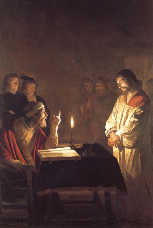 Gerrit van Honthorst Christ Before the High Priest